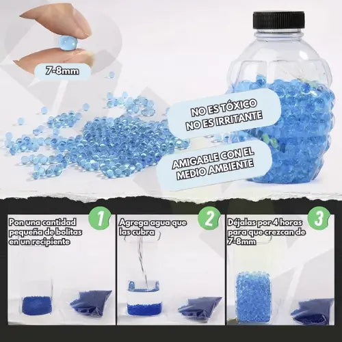 WaterGun | Pistola Hidrogel recargable